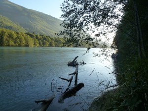 River Skagit at dusk